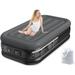 18 Air Mattress Queen with Built in Pump Blow Up Mattress Durable Queen Air Mattress with Built in Pump 3Min Fast Inflatable Mattress Comfy Self Inflating Air Mattress Air Bed