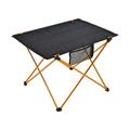 Camping Portable Folding Tables For Camping Outdoor Barbecues Picnics Ultralight Computer Beds Ultralight Aluminium Portable Outdoor Folding Tables Folding Lightweight Camping Tables (Orange)