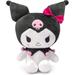 Kawaii Anime Plush Doll 11 Cartoon Stuffed Animal Figure Plushies Pillow Toy Super Cute Cartoon Theme Party Favor Soft Lovely Plushies Gift for Girls Teens Fans Birthday Decoration (Black Kuro)