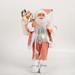 Lmueinov Santa Claus Figurines 18inch Christmas Standing Santa Claus Plush Doll Xmas Santa Claus Statue For Christmas Window Display Scene Home Desktop Decoration Xmas Off-season Sales Clearance