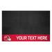 Kansas City Chiefs 26'' x 42'' Personalized Vinyl Grill Mat