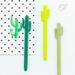 GDfun Cactus Pens Cactus Shaped Rollerball Pens Cactus Ballpoint Pens Cute Writing Pens Black Gel Ink Pens Cactus for School Home Office Students Gift Supplies