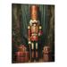 Fenyluxe Christmas Nutcracker Poster Art Print Holiday Decorations and Cheer Joyful Christmas Wall Art Winter Holidays Whimsical Gift Print Decor (Christmas Nutcracker 16x20 Inch)