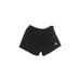 Adidas Athletic Shorts: Black Solid Activewear - Women's Size Medium