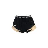 Under Armour Athletic Shorts: Gold Activewear - Women's Size X-Small