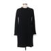 Vince Camuto Casual Dress - Sweater Dress: Black Dresses - Women's Size Medium