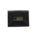 MICHAEL Michael Kors Leather Clutch: Black Bags