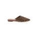 Madewell Mule/Clog: Brown Leopard Print Shoes - Women's Size 7