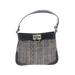 Ann Taylor Leather Shoulder Bag: Silver Chevron Bags