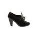 Poetic License Heels: Black Shoes - Women's Size 7 1/2 - Round Toe