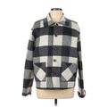 Jacket: Gray Houndstooth Jackets & Outerwear - Women's Size Large
