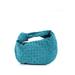 Bottega Veneta Leather Shoulder Bag: Blue Bags