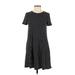 Urban Outfitters Casual Dress - Shift: Black Polka Dots Dresses - Women's Size Small