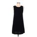 Club Monaco Casual Dress - Midi: Black Solid Dresses - Women's Size Medium