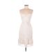 Betsey Johnson Cocktail Dress: Ivory Dresses - Women's Size 8