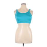 Fiona Sports Bra: Teal Activewear - Women's Size X-Large