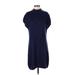 Athleta Wool Dress: Blue Clothing - Women's Size Small