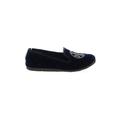 Tory Burch Flats: Slip On Wedge Casual Blue Shoes - Women's Size 7 - Almond Toe