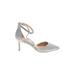 Jewel Badgley MIschka Heels: Silver Shoes - Women's Size 9