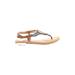 Not Rated Sandals: Tan Shoes - Women's Size 8 1/2 - Open Toe