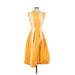 MSGM Casual Dress - A-Line: Yellow Dresses - Women's Size 44