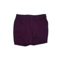 Lane Bryant Shorts: Purple Solid Bottoms - Women's Size 24 Plus