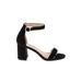 Nasty Gal Inc. Heels: Black Shoes - Women's Size 5