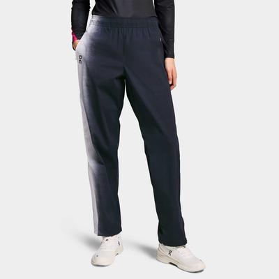 On Court Track Pants Women's Tennis Apparel Black/White