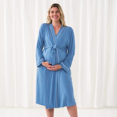 Heather Blue Women's Robe - XS