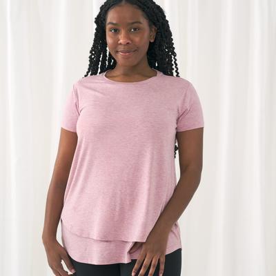 Heather Mauve Women's Nursing Top - M