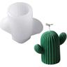 Shining House - Kit de fabrication de petits moules en forme de cactus pour fabrication de bougies,