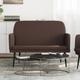 Prolenta Premium - Maison du'Monde - Banc Marron 107x80x81 cm Similicuir