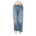 Hudson Jeans Jeans - High Rise: Blue Bottoms - Women's Size 28