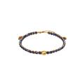 Samapura - Lapis Lazuli Armband| Gold Faden Armbänder & Armreife Damen