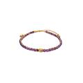 Samapura - Samapura Jewelry Bracelet Amethyst | Gold Yarn Armbänder & Armreife Damen