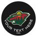 Minnesota Wild 27'' Personalized Hockey Puck Mat
