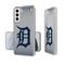 Detroit Tigers Linen Logo Galaxy Clear Case