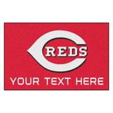 Cincinnati Reds 19'' x 30'' Personalized Accent Rug