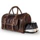 Leather Duffle Bag, Mens Weekend Bag, Personalized Duffel Bag, Leather Holdall Overnight Gym Bag For Men, Gift