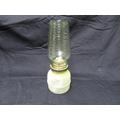 Vintage Glass Hurricane Lamp - Oil