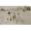 Original Antique Photograph | Jimi, Shirley & George 1929