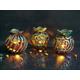 Ceramic Sea Urchin Essential Oil Burner, Handmade Raku Pottery Tealight Lantern, Coastal Style Aromatherapy Burner