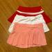Nike Skirts | 3 Short Tennis Skirts With Built In Shorts. Lot Of 3 Sold Together. | Color: Red/White | Size: Xl