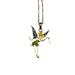 Disney Jewelry | Disney Tinkerbell Silver Plated Gold Necklace 18" New In Gift Box | Color: Gold | Size: Os