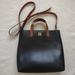 J. Crew Bags | J Crew Madewell Zip Top Leather Crossbody Two Toned Tote | Color: Black/Brown | Size: Os