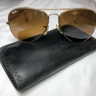 Ray-Ban Other | Vintage Mens Ray Bans L 1693 | Color: Gold/Orange | Size: Os