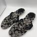 Coach Shoes | Coach Flip Flop Sandals | Color: Black/Gray | Size: 9