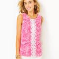 Lilly Pulitzer Tops | Lilly Pulitzer Fola Sleeveless Top | Color: Pink/White | Size: 8