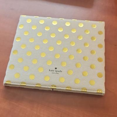Kate Spade Office | Kate Spade Weekly Calendar And Folio | Color: Cream/Gold | Size: Os