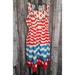Anthropologie Dresses | Anthropologie Vintage We Love Vera Red White Blue Lined Dress Size Xl | Color: Blue/Red | Size: Xl